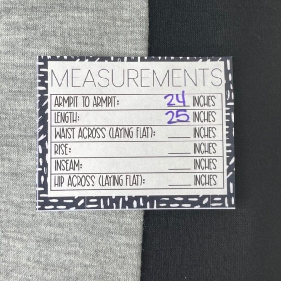 Two-Tone Gray and Black Long Sleeve Top - Picture 9 of 10